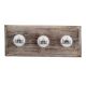 Tajmahal Flat Ceramic Wooden Hooks
